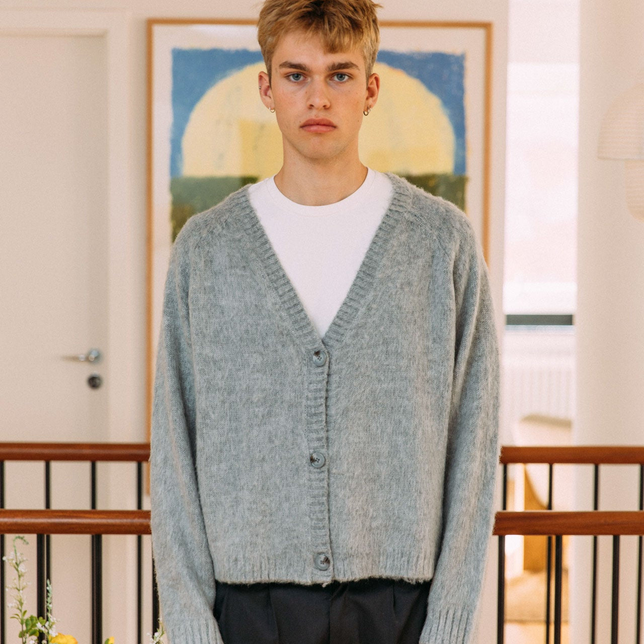 Cleo Cardigan, Grey