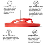 Arch Support Flip Flops - Classic - Coral