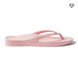 Arch Support Flip Flops - Classic - Crystal Pink