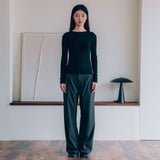 Gerard Pinstripe Trousers, Grey