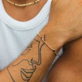 Mace Bracelet, Silver