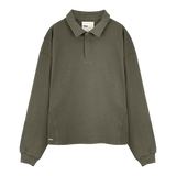 Mateo Cotton Polo, Grey