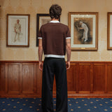Ripley Knit Shirt, Brown
