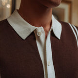 Ripley Knit Shirt, Brown