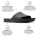 Arch Support Slides - Classic - Black