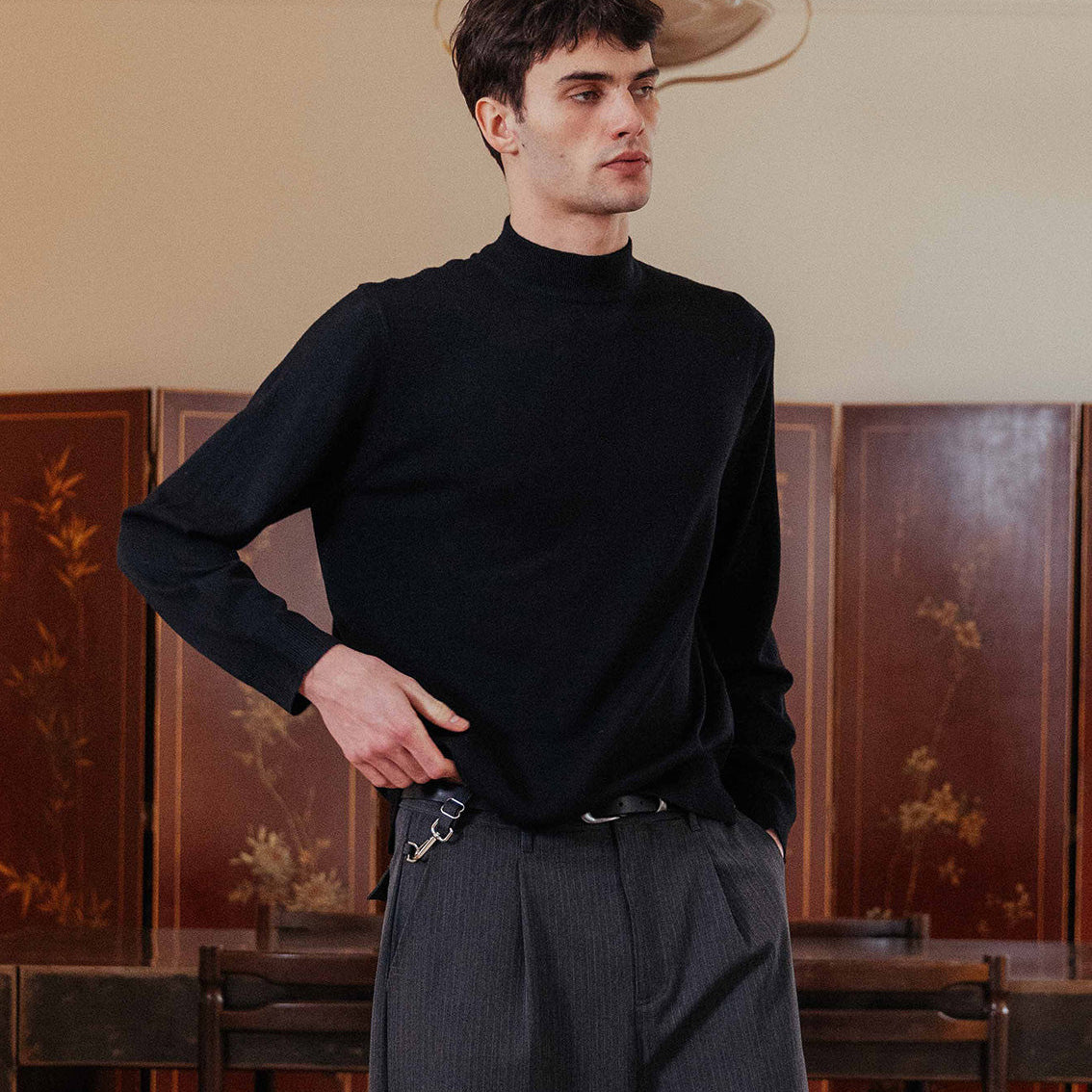 Vincent Mock Neck
