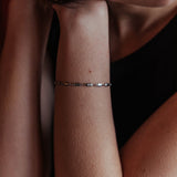 Vita Bracelet, Silver
