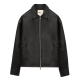 Zayn Leather Jacket, Black