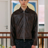 Zayn Leather Jacket, Black