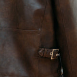 Zayn Leather Jacket, Brown
